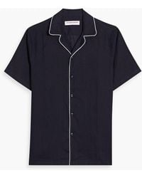 Orlebar Brown - Hibbert Linen Shirt - Lyst