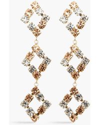 Rosantica - Gold-tone Crystal Earrings - Lyst