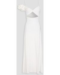 Maygel Coronel - Cavalieri Cutout Stretch-Jersey Maxi Dress - Lyst