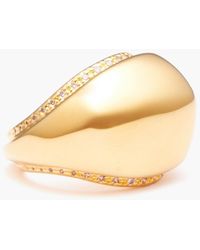 Zimmermann - Gold-tone Crystal Ring - Lyst