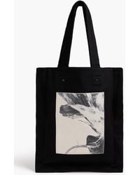 Y-3 - Tote bag aus canvas mit floralem print - Lyst