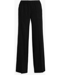 Anine Bing - Hose "soto" mit weitem bein aus crêpe - Lyst