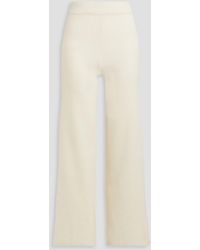 Envelope - Cashmere And Wool-blend Wide-leg Pants - Lyst