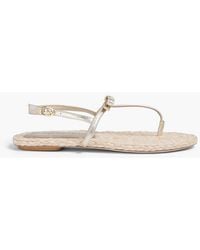 Stuart Weitzman - Felicity Leather Sandals - Lyst