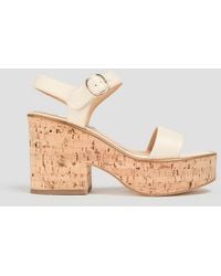 Gabriela Hearst - Sardis Leather Platform Sandals - Lyst