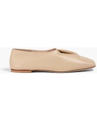 Elleme - Pleated Leather Flats - Lyst