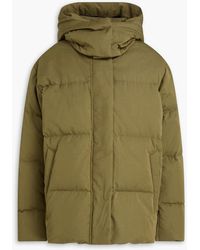 Rag & Bone - Lenny Quilted Cotton-blend Twill Hooded Down Jacket - Lyst