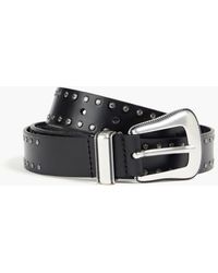 IRO - Dorsy Studded Leather Belt - Lyst