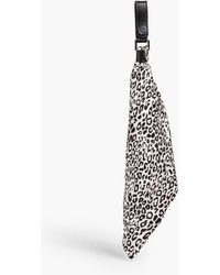 Amiri - Leopard-print Silk Keychain - Lyst