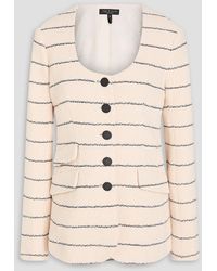 Rag & Bone - Roslyn Striped Cotton-Tweed Blazer - Lyst