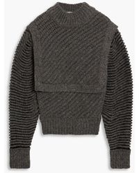 IRO - Jayla Mélange Ribbed-knit Turtleneck Sweater - Lyst