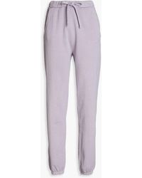 Love Stories - Donna French Cotton-terry Track Pants - Lyst