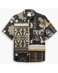 Isabel Marant - Garlonn Printed Cotton-Poplin Shirt - Lyst