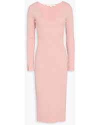 Jonathan Simkhai - Ribbed-knit Midi Dress - Lyst