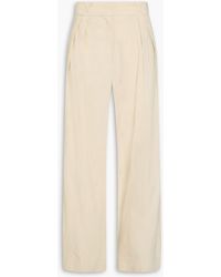 Rohe - Linen-blend Wide-leg Pants - Lyst