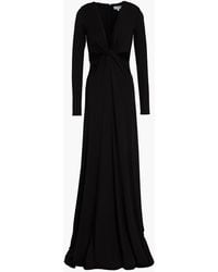 Halston - Andie Twisted Jersey Gown - Lyst