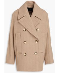 JOSEPH - Double-breasted Wool-blend Coat - Lyst
