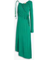 FARM Rio - Asymmetrisches kleid aus jersey mit cut-outs und asymmetrischer schulterpartie - Lyst