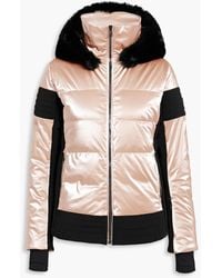 Fusalp - Gardena Faux Fur-trimmed Quilted Hooded Down Ski Jacket - Lyst