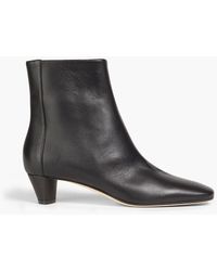 Sergio Rossi - Leather Ankle Boots - Lyst