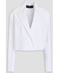 Fabiana Filippi - Spencer Cotton-Poplin Blazer - Lyst