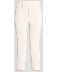 Isabel Marant - Ovida Cotton-blend Crepe Straight-leg Pants - Lyst