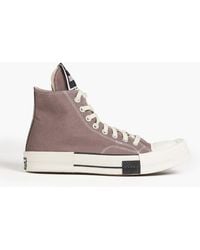 CONVERSE X DRKSHDW - Turbodrk Chuck 70 Canvas High-top Sneakers - Lyst