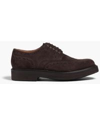 Grenson - Suede Brogues - Lyst