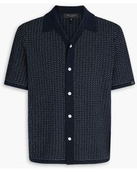 Rag & Bone - Avery hemd aus jacquard aus einer baumwollmischung - Lyst