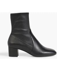 Stuart Weitzman - Sofia 50 Leather Ankle Boots - Lyst
