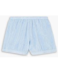 Suzie Kondi - Hera shorts aus frottee aus einer baumwollmischung - Lyst