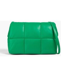 Stand Studio - Wanda Quilted Faux Leather Clutch - Lyst