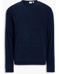 Onia - Sweatshirt aus frottee aus einer baumwollmischung - Lyst