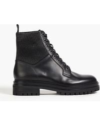 Gianvito Rossi - Martis 20 Leather Ankle Boots - Lyst