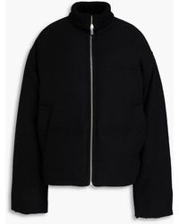 TOTEME - Quilted Wool-blend Flannel Down Jacket - Lyst