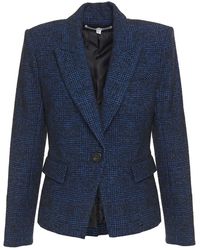 Veronica Beard - Melvin Dickey Prince Of Wales Checked Tweed Blazer - Lyst