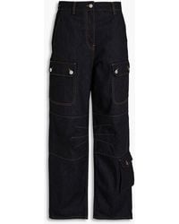 REMAIN Birger Christensen - High-rise Straight-leg Jeans - Lyst