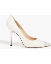 Jimmy Choo - Love 100 Studded Leather Pumps - Lyst