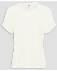 FRAME - Stretch-lace Top - Lyst