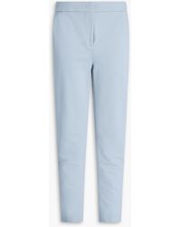 Max Mara - Pegno Cropped Jersey Slim-leg Pants - Lyst