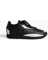 MM6 MAISON MARGIELA X SALOMON - Project 0 Cl Memory Of V2 Shell-trimmed Leather Sneakers - Lyst