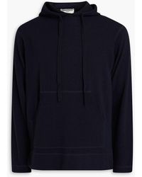 Officine Generale - Ollie Wool And Cashmere-blend Hoodie - Lyst