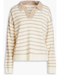 Chinti & Parker - Breton Striped Wool And Cashmere-blend Sweater - Lyst
