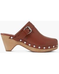 Isabel Marant - Titya Studded Leather Clogs - Lyst