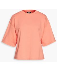 Monrow - Organic French Cotton-terry T-shirt - Lyst