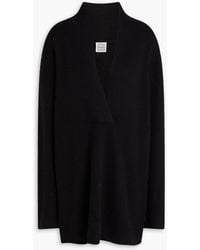 TOTEME - Ribbed Wool And Cashmere-Blend Sweater - Lyst