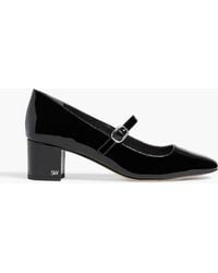 Stuart Weitzman - Louise mary-jane-pumps aus lackleder - Lyst