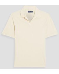 Frescobol Carioca - Faustino Cotton, Lyocell And Linen-blend Terry Polo Shirt - Lyst
