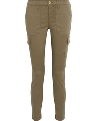 ladies skinny cargo trousers