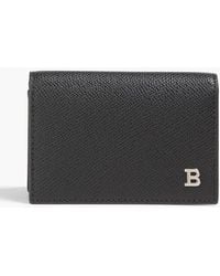 Bally - Pebbled-Leather Cardholder - Lyst
